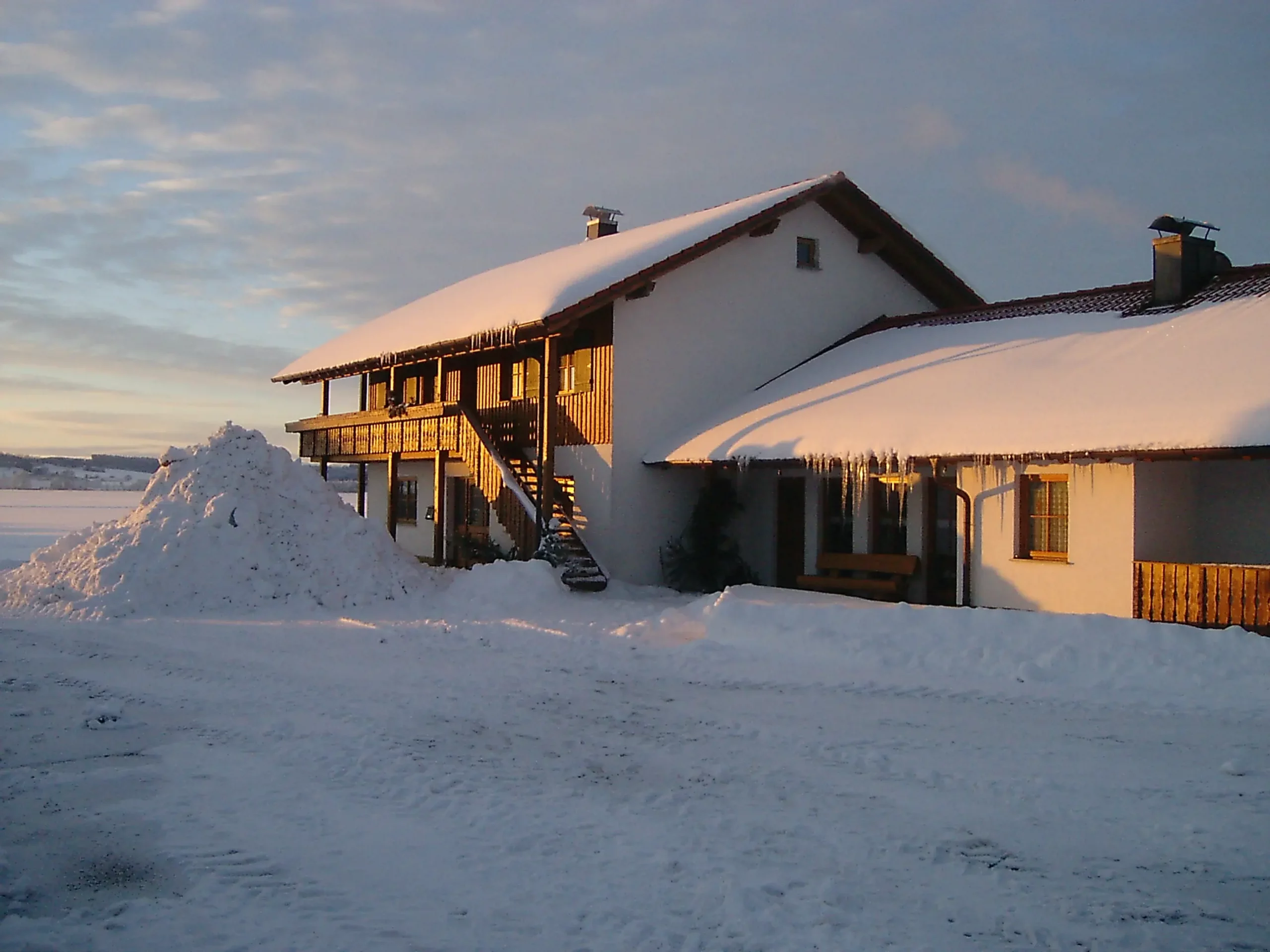 Ferienhof Rösch im Winter